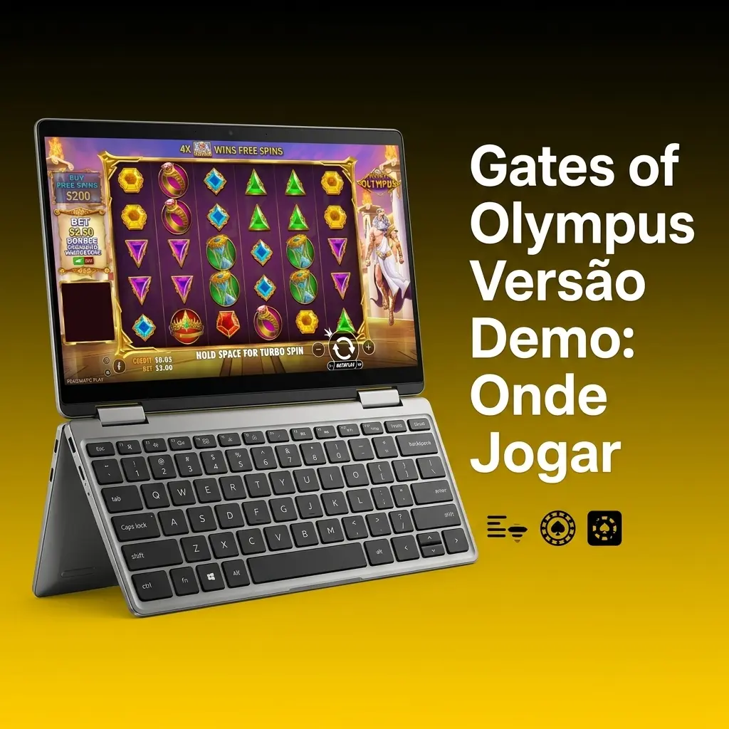 Tela do Gates of Olympus em modo demo com símbolos divinos e multiplicadores no slot da Pragmatic Play