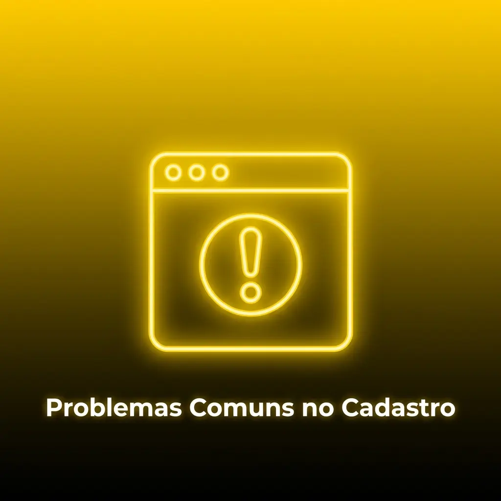 Pessoa resolvendo problemas comuns no cadastro online, como erros de e-mail, código e documentos inválidos