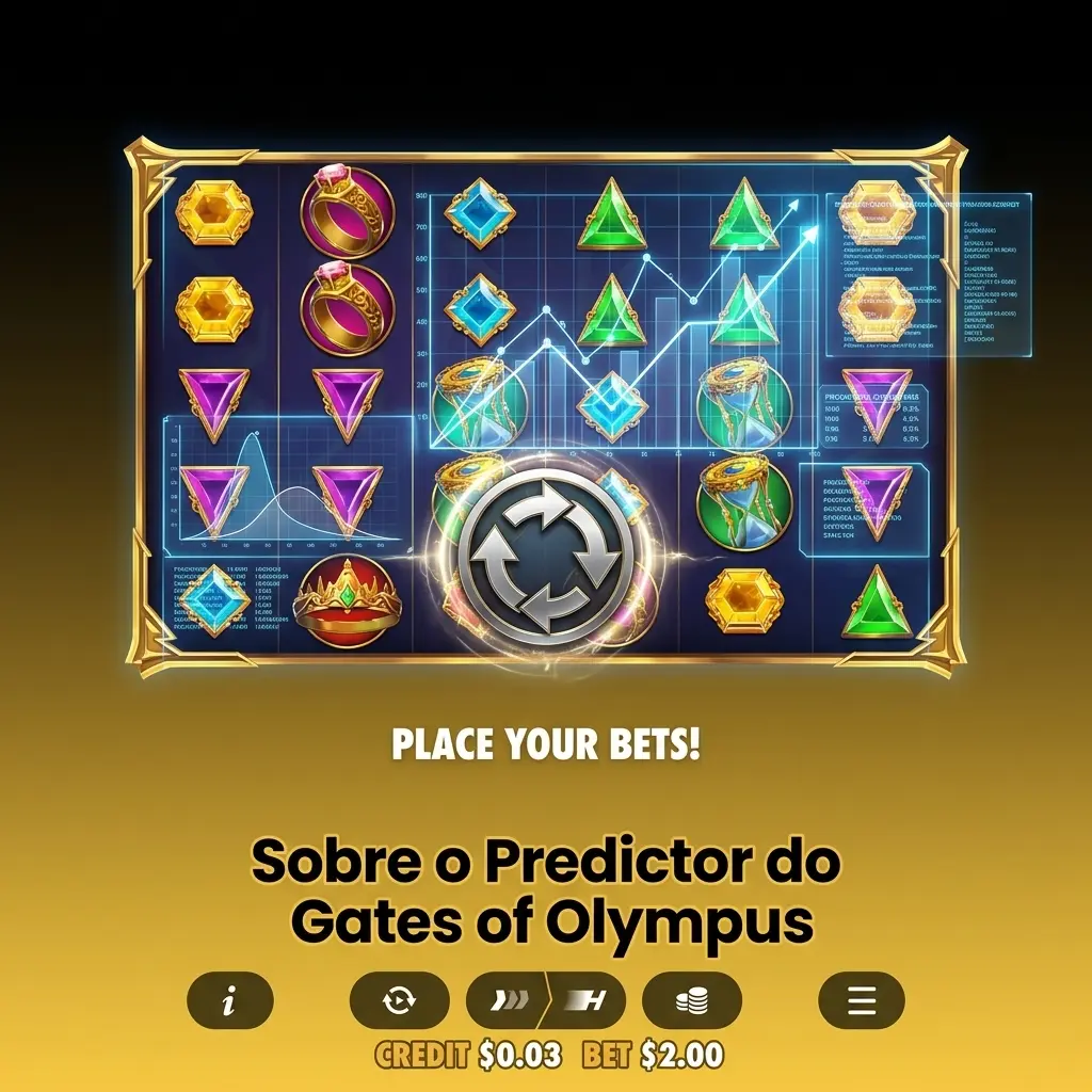 Predictor do Gates of Olympus analisando dados de rodadas anteriores para sugerir apostas no cassino online